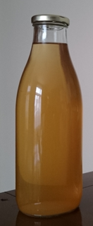 Bouteille de jus de pommes